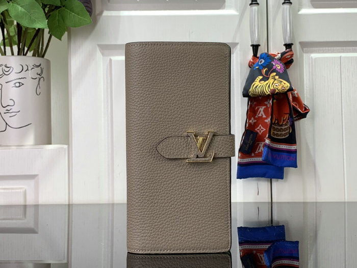 LV Vertical Wallet Grey M81330