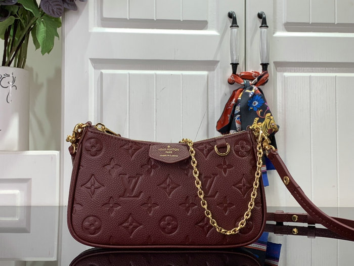 Louis Vuitton Easy Pouch On Strap Burgundy M81066