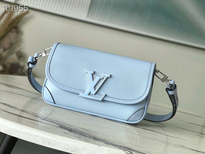 Louis Vuitton Epi Leather Buci Blue M59386