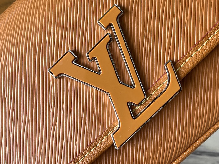 Louis Vuitton Epi Leather Buci Brown M59386