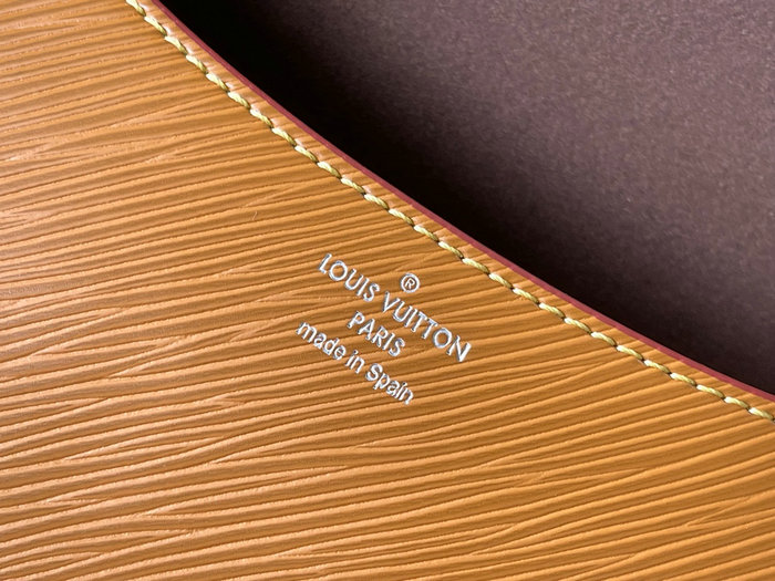 Louis Vuitton Epi Leather Buci Brown M59386