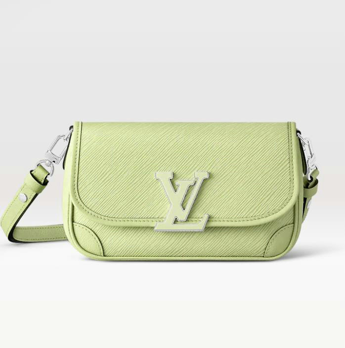 Louis Vuitton Epi Leather Buci Green M59386