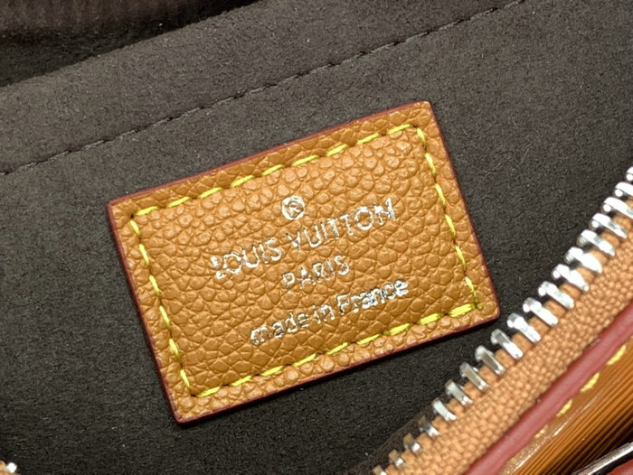 Louis Vuitton Epi Leather Marellini Bag Brown M20998