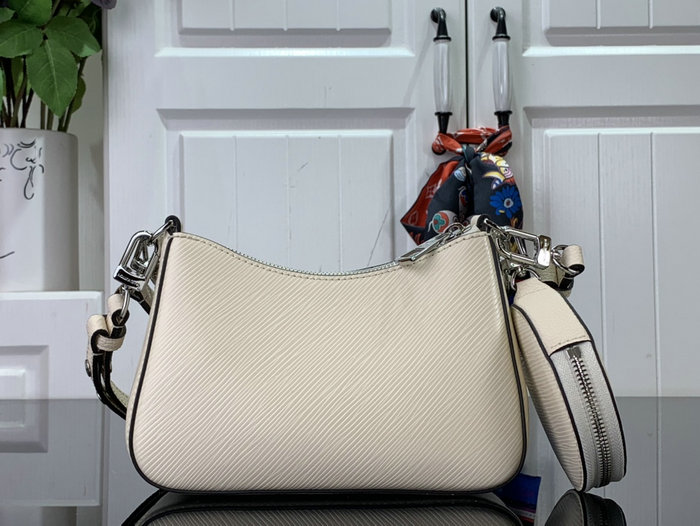 Louis Vuitton Epi Leather Marellini Bag Cream M20998