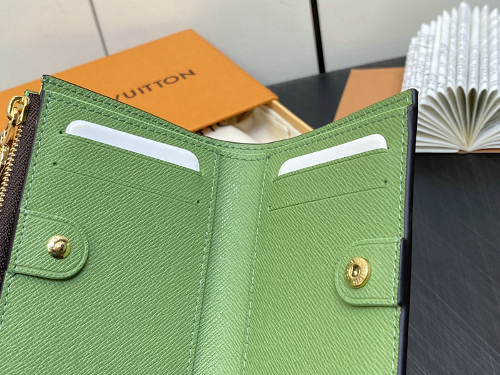 Louis Vuitton Lisa Wallet Green M82415