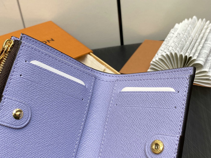 Louis Vuitton Lisa Wallet Purple M82415