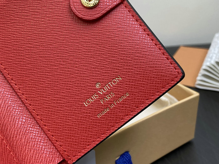 Louis Vuitton Lisa Wallet Red M82415