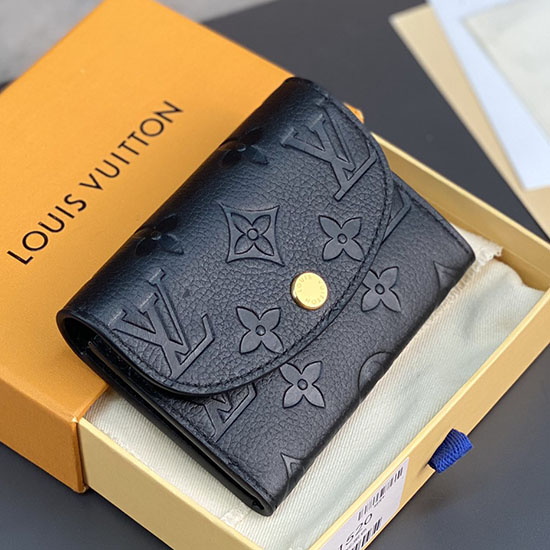 Louis Vuitton Rosalie Coin Purse Black M81520