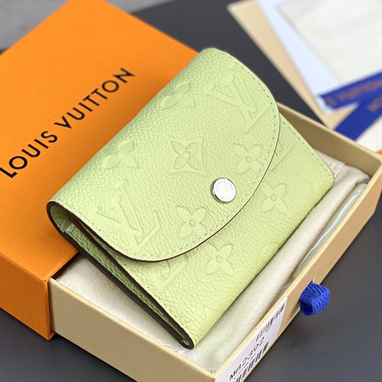 Louis Vuitton Rosalie Coin Purse Green M81520