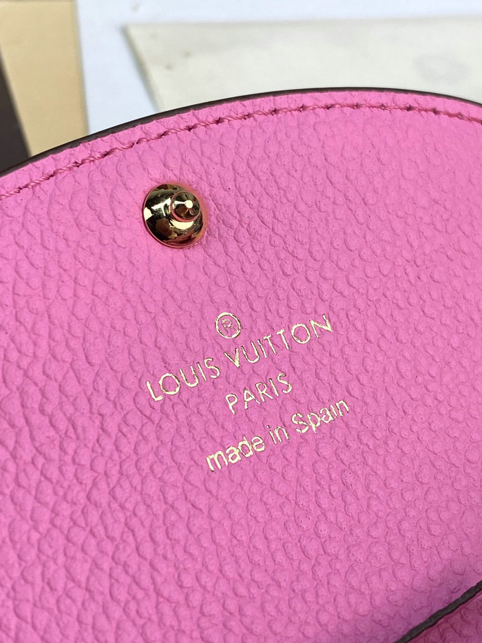 Louis Vuitton Rosalie Coin Purse Rose Lollipop M81520