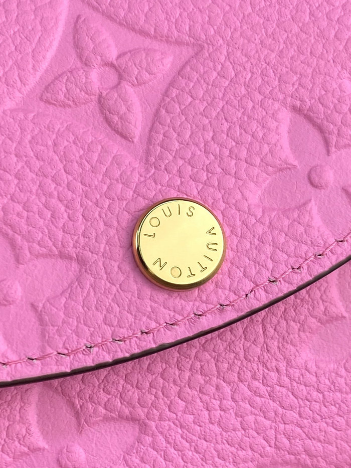 Louis Vuitton Rosalie Coin Purse Rose Lollipop M81520