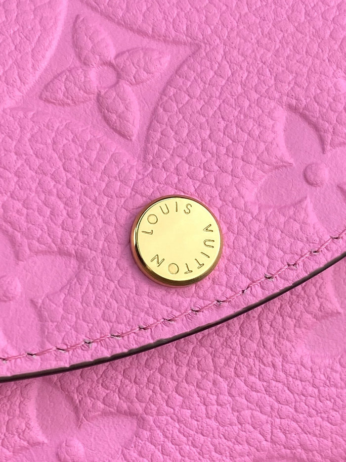 Louis Vuitton Rosalie Coin Purse Rose Lollipop M81520