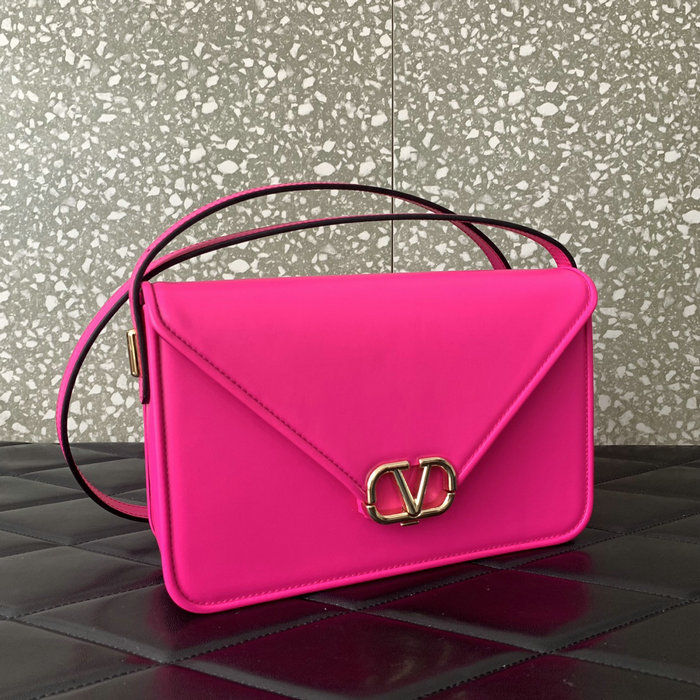 Valentino Garavani Shoulder Letter Bag Pink V5080
