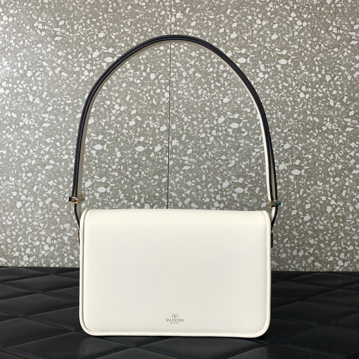 Valentino Garavani Shoulder Letter Bag White V5080