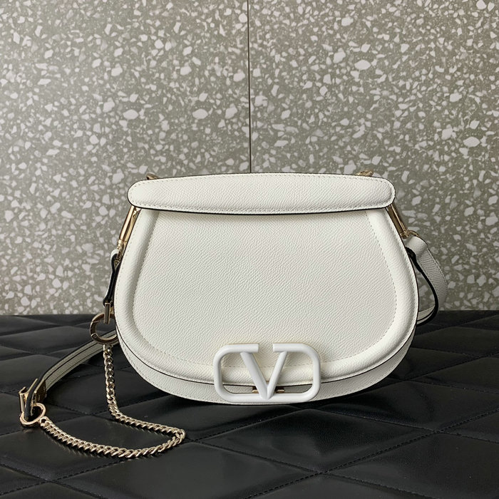 Valentino VSling Shoulder Bag White V8030