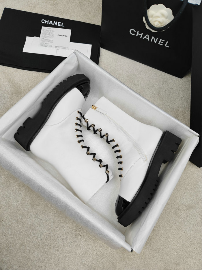 Chanel Leather Boots SNC090825