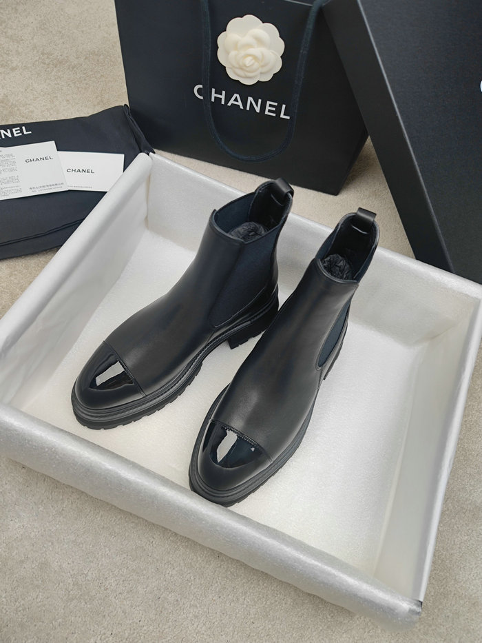 Chanel Leather Boots SNC090826