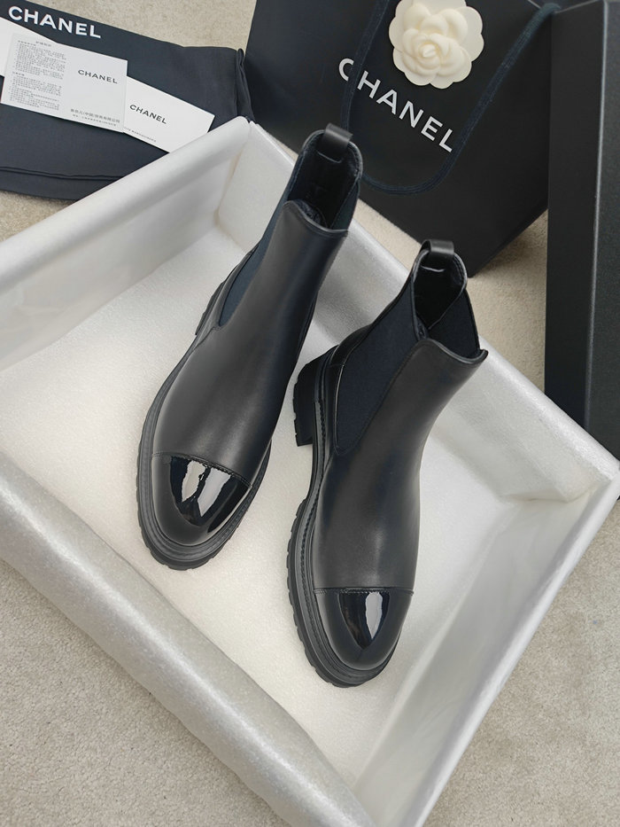 Chanel Leather Boots SNC090826