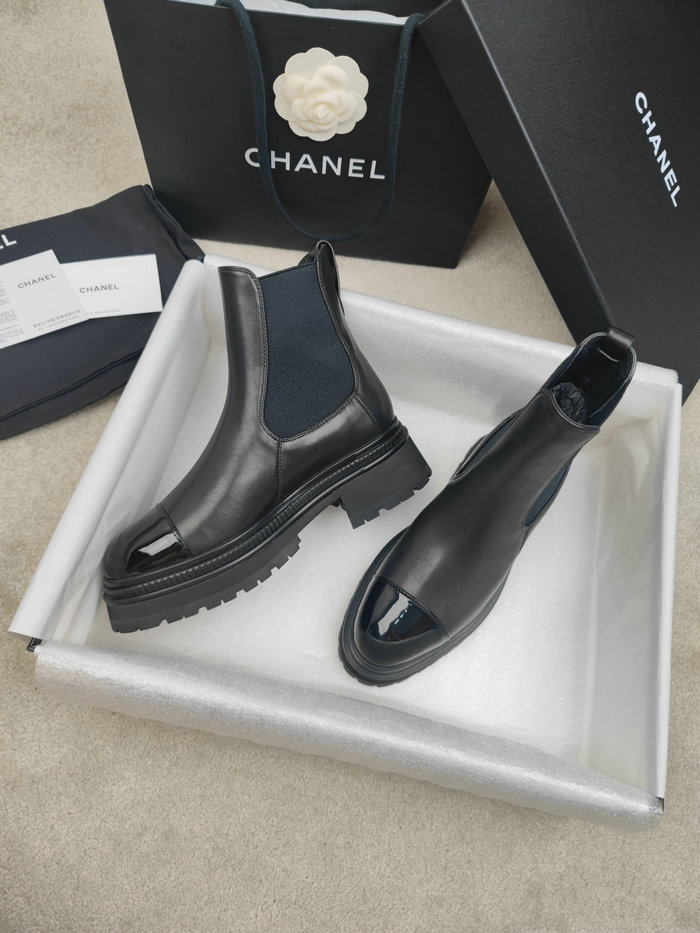 Chanel Leather Boots SNC090826