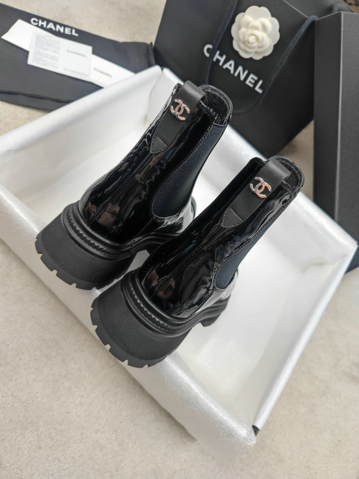 Chanel Leather Boots SNC090828