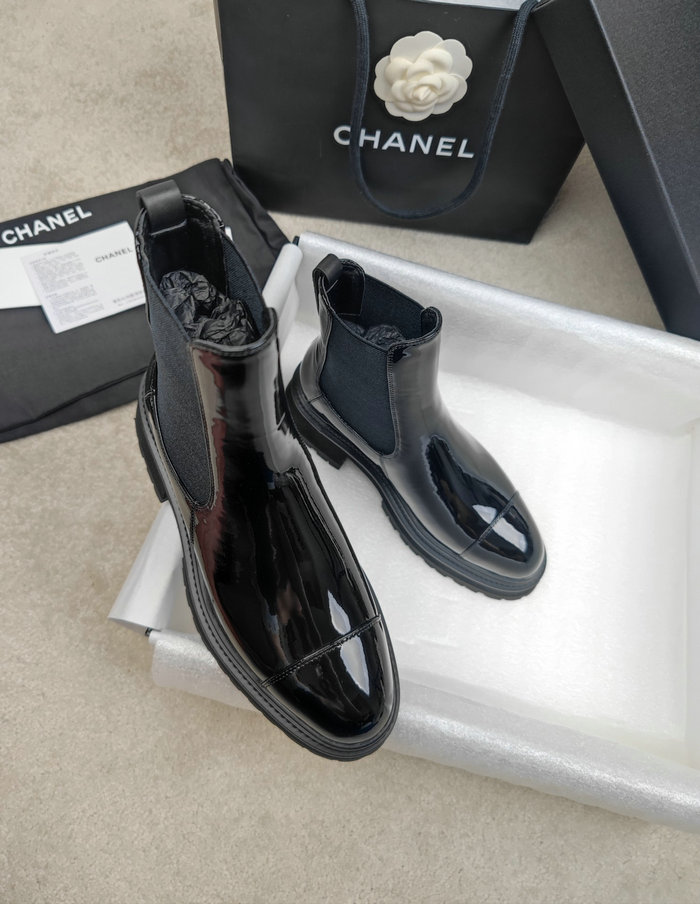 Chanel Leather Boots SNC090828