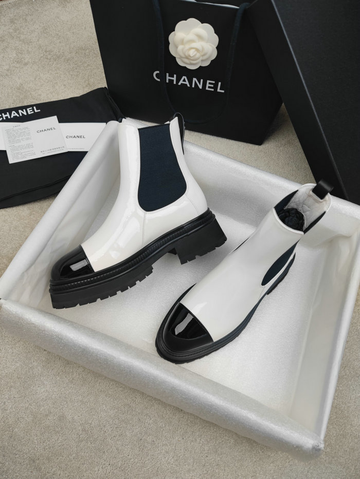 Chanel Leather Boots SNC090829