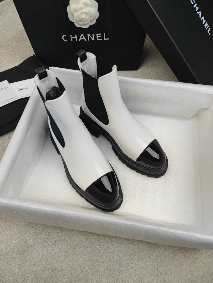 Chanel Leather Boots SNC090829