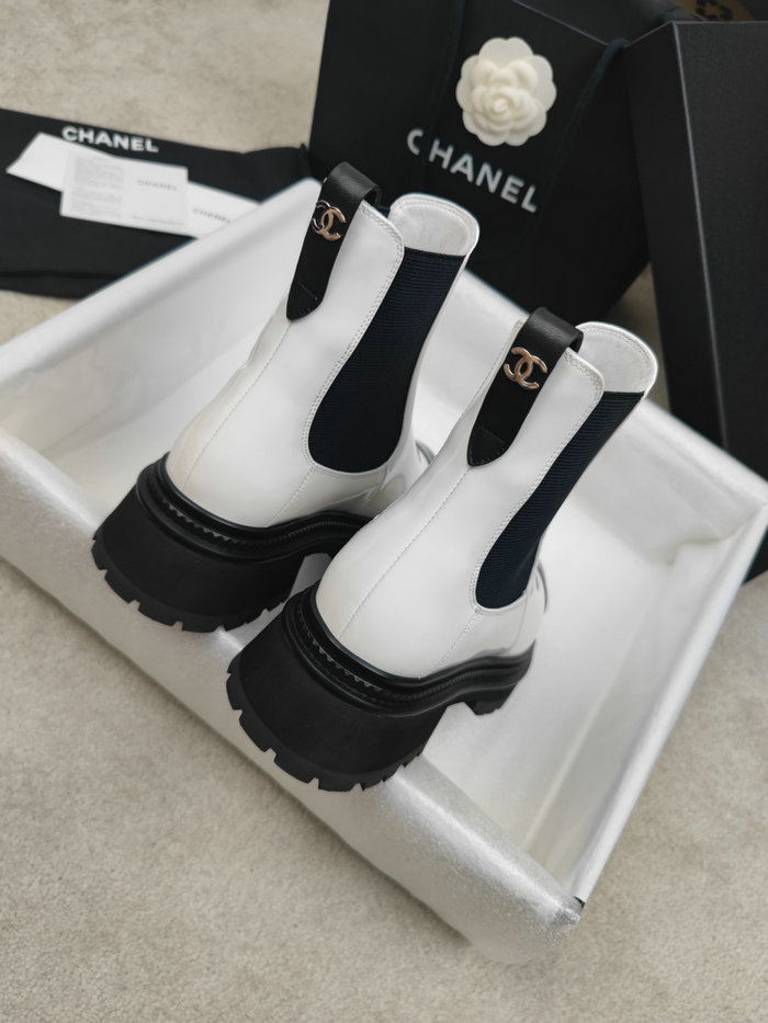 Chanel Leather Boots SNC090829