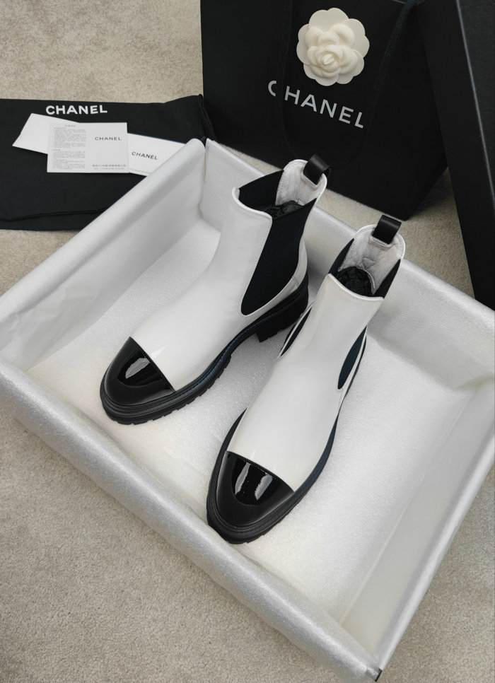 Chanel Leather Boots SNC090829