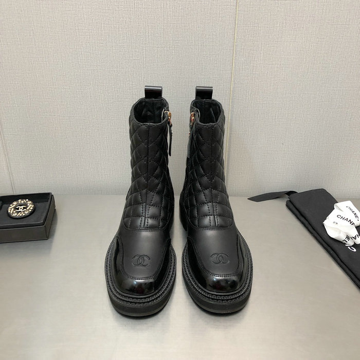 Chanel Leather Boots SNC090831