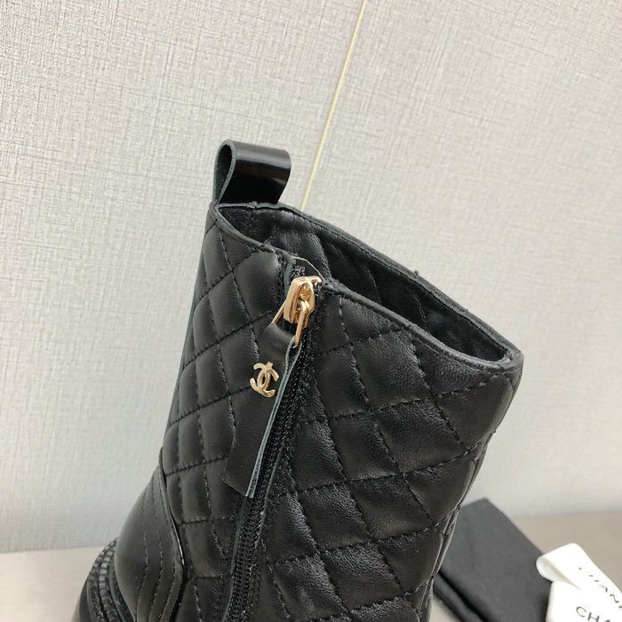 Chanel Leather Boots SNC090831