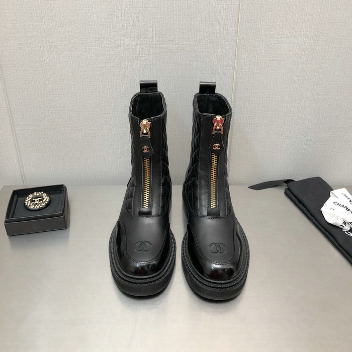 Chanel Leather Boots SNC090832