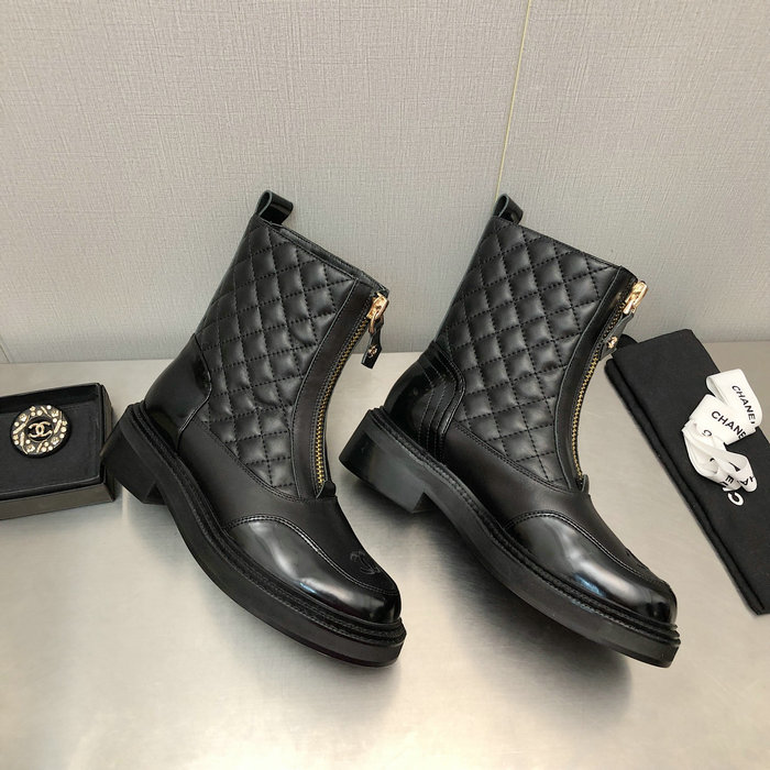 Chanel Leather Boots SNC090832