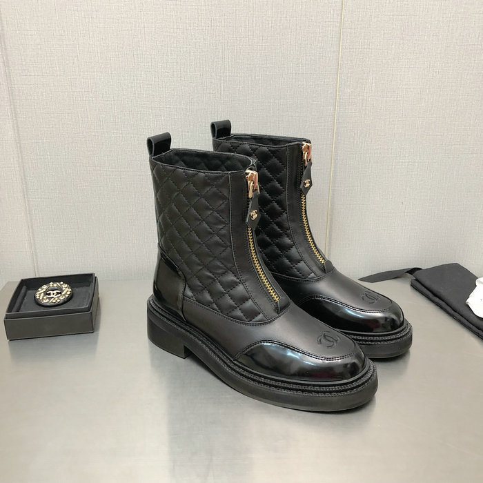 Chanel Leather Boots SNC090832