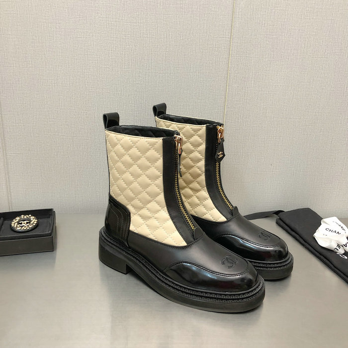 Chanel Leather Boots SNC090833