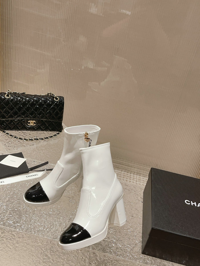 Chanel Leather Boots SNC090836