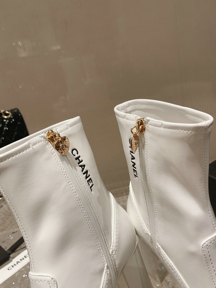 Chanel Leather Boots SNC090836