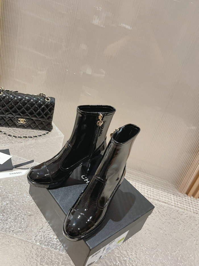 Chanel Leather Boots SNC090837