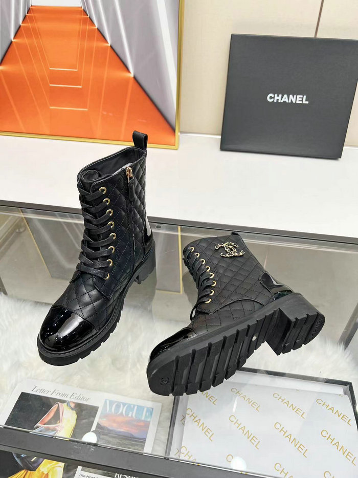 Chanel Leather Boots SNC090839