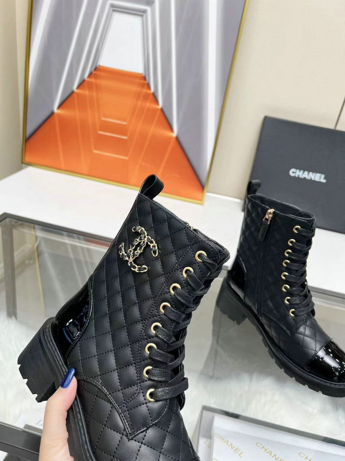 Chanel Leather Boots SNC090839