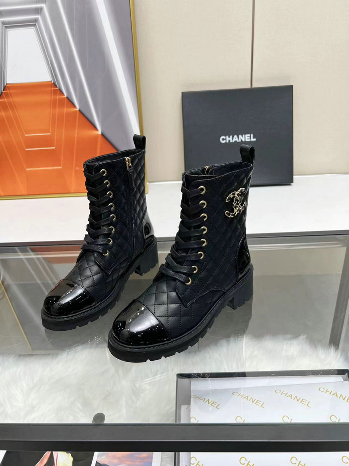 Chanel Leather Boots SNC090839