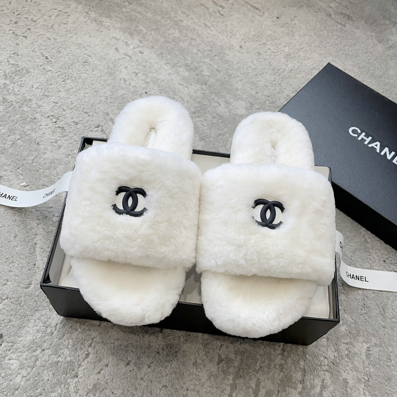 Chanel Wool Slippers SNC091303