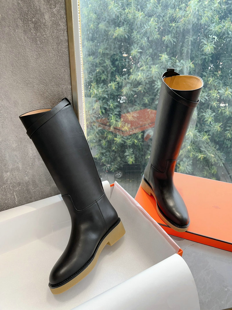 Hermes Leather Boots SNH091301