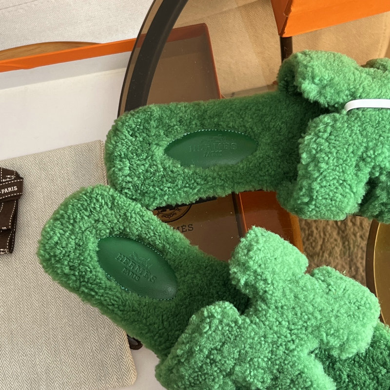 Hermes Wool Slippers SJH091301