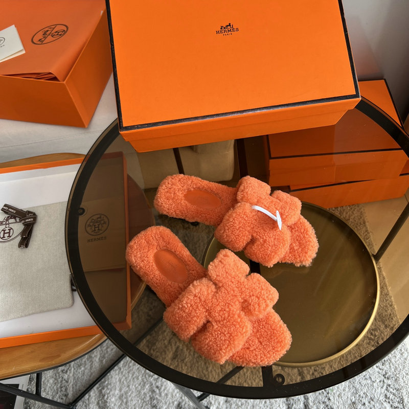 Hermes Wool Slippers SJH091302