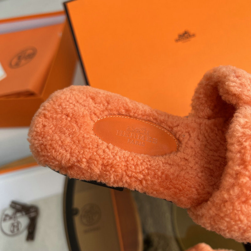 Hermes Wool Slippers SJH091302