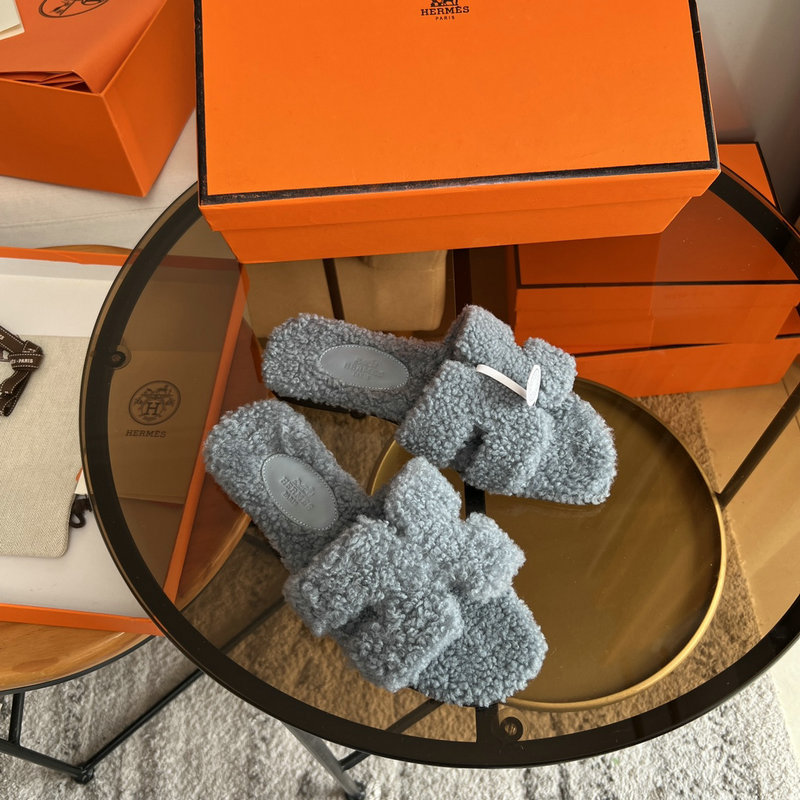 Hermes Wool Slippers SJH091304