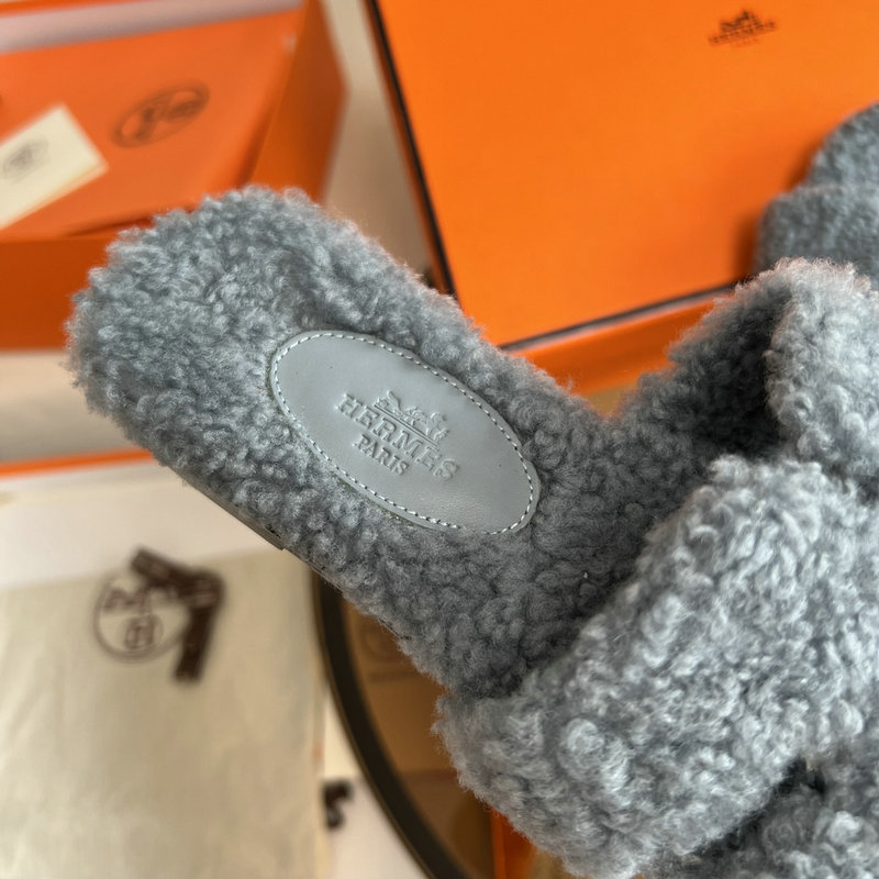 Hermes Wool Slippers SJH091304