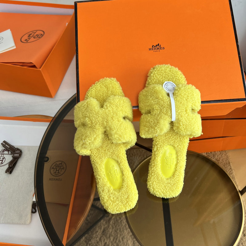 Hermes Wool Slippers SJH091307