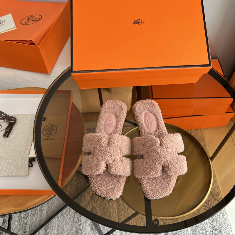 Hermes Wool Slippers SJH091308